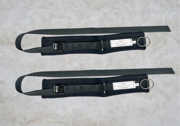 Bariatric Ankle Wrist Bracelet Cam Buckle Restraint Set