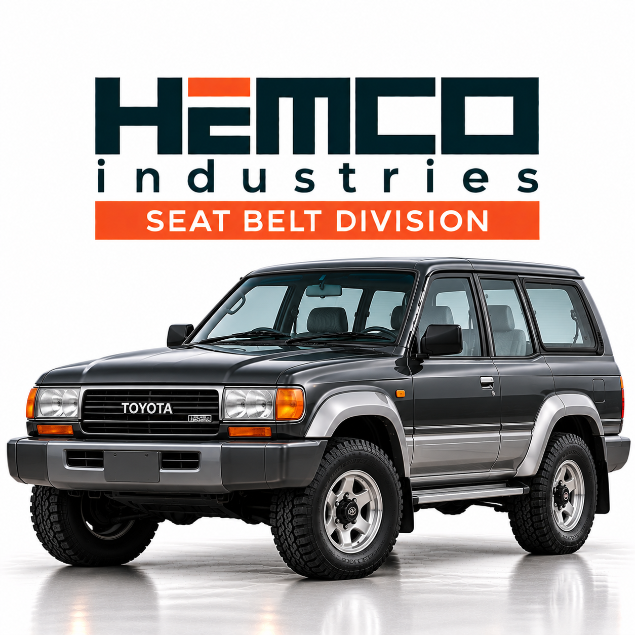 80 Series Toyota Landcruiser Front Seatbelts Set 13 80 Series Toyota Landcruiser Front Seatbelts Set