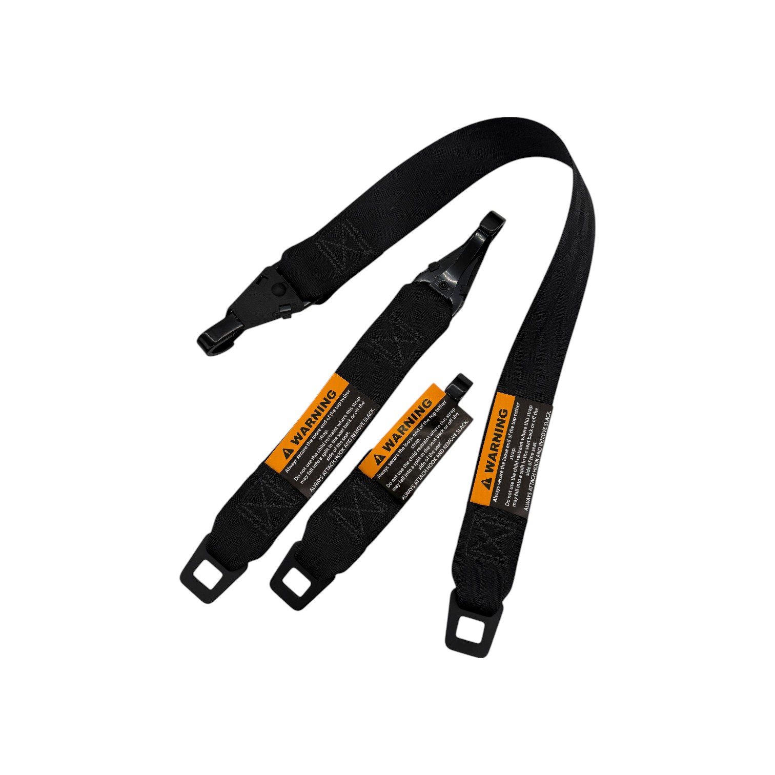 2-Pack Body Restraint Strap Extender Clips – Secure Click Connection, Lightweight, Universal Interior Fit