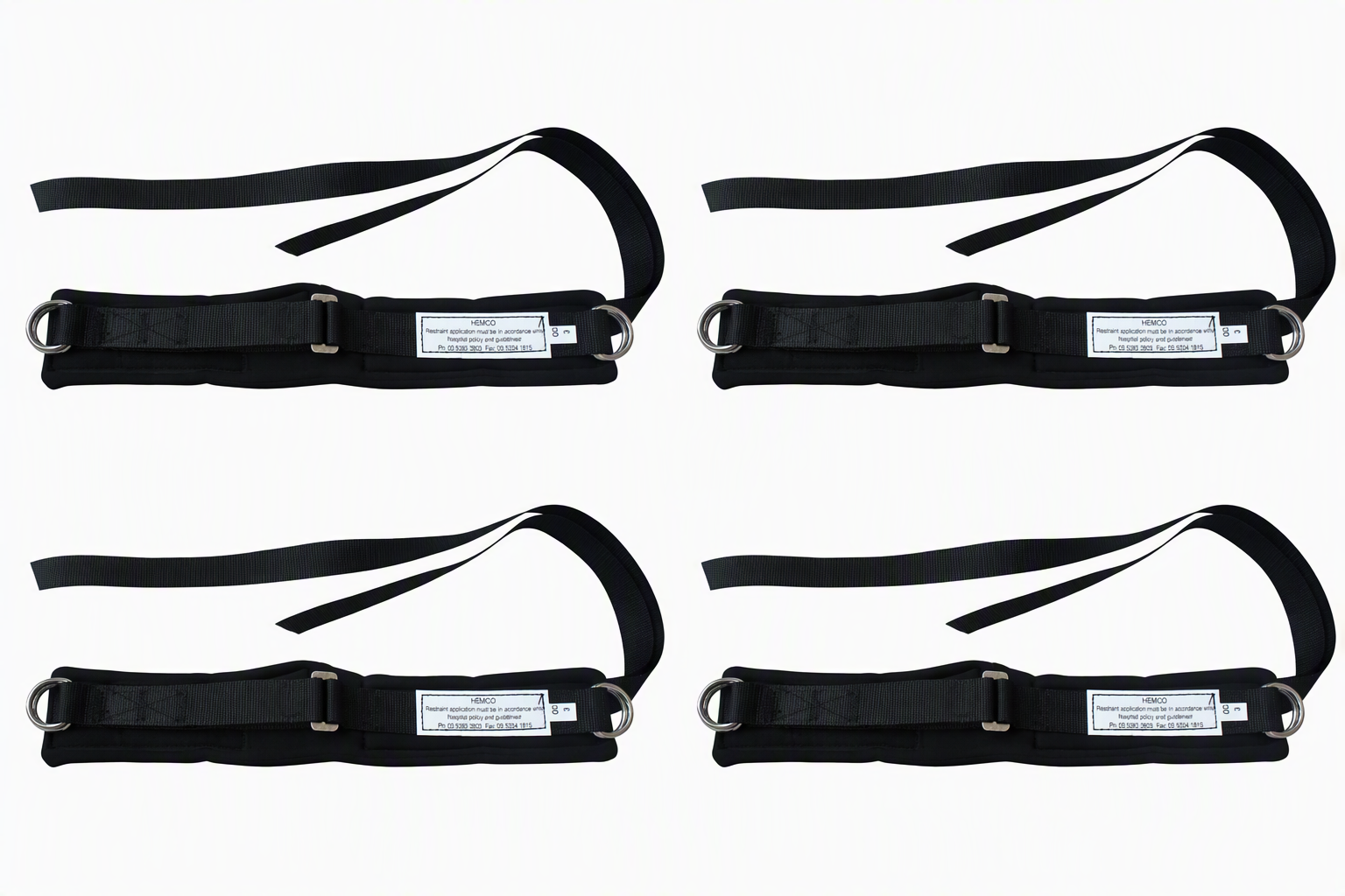 Hospital Grade Detachable Wrist & Ankle Restraint System 1 Hospital Grade Detachable Wrist & Ankle Restraint System