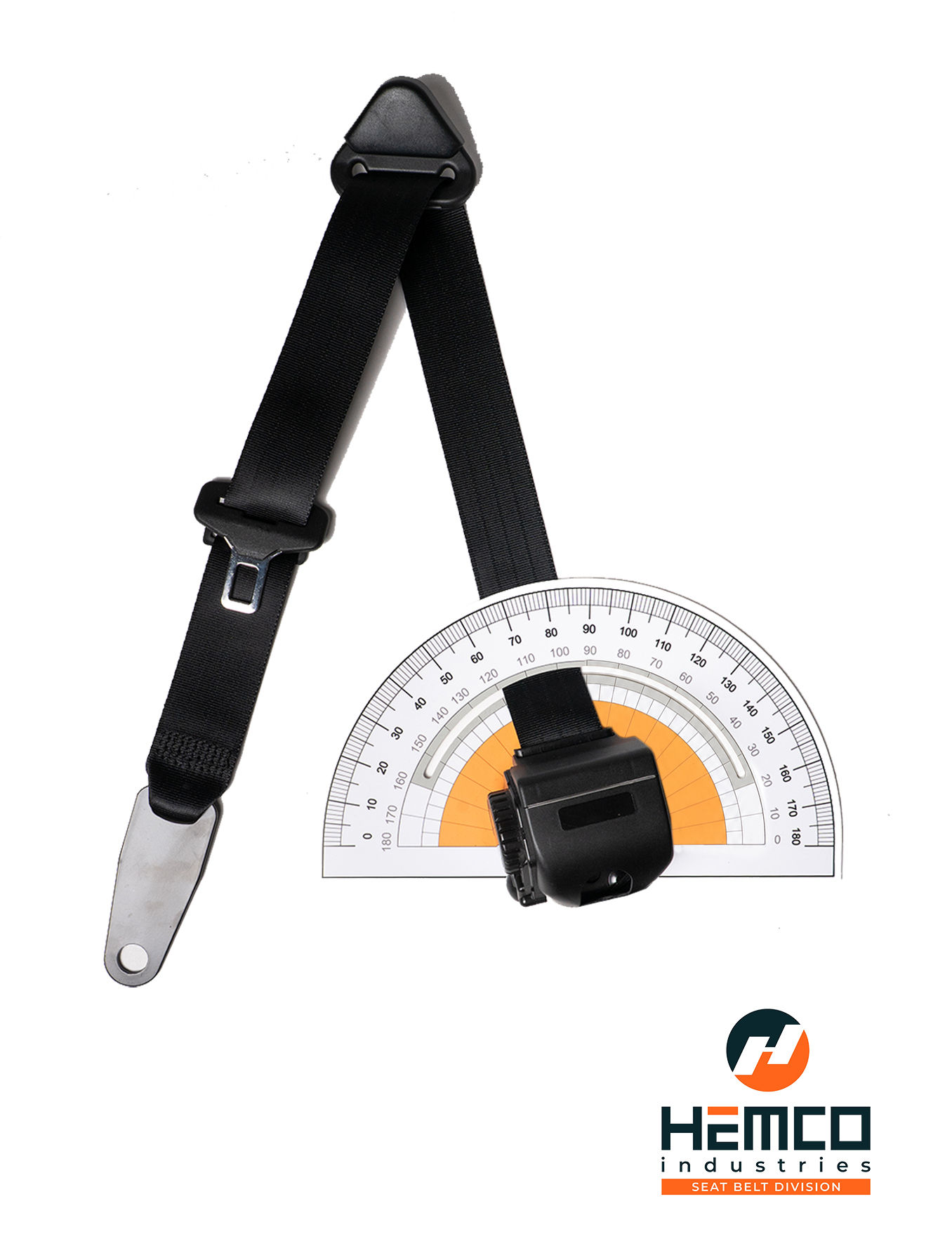 75/90° On Pillar Retractable 3 Point Lap Sash Seatbelt 19 75/90° On Pillar Retractable 3 Point Lap Sash Seatbelt