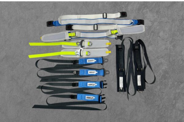 Mercy Health Intensive Care Unit Restraint Set Components