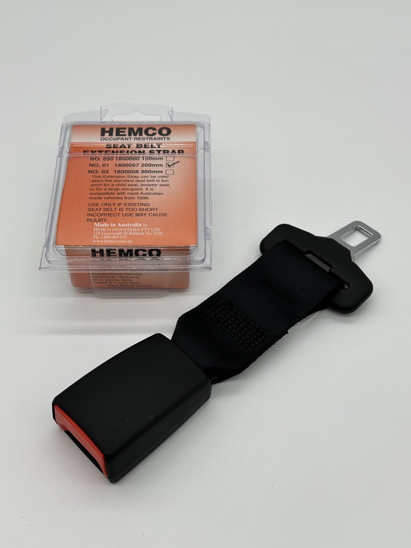 Seatbelt Extensions - Type B - Hemco Industries