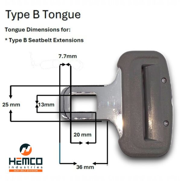 Seatbelt Extension - Type B - Image 3