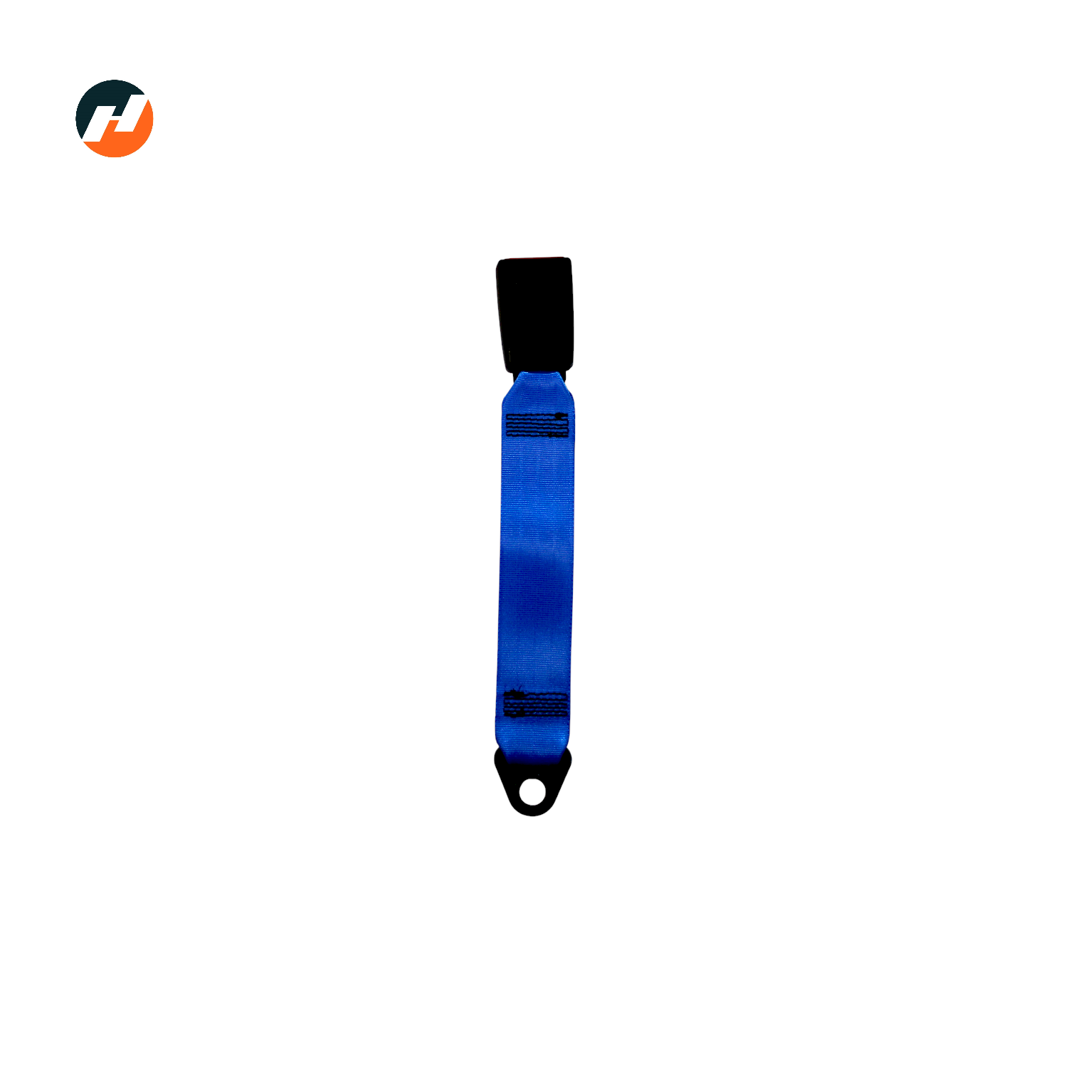 Webbing Buckle - Fixed Length 7/16 UNF Electric Blue 350mm 1 Webbing Buckle - Fixed Length 7/16 UNF Electric Blue 350mm